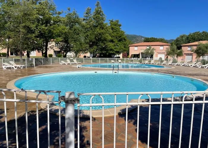 Confort 2-4 Pers 500 M De La Avec Piscine Et Wifi * Santa-Maria-Poggio (Corsica)
